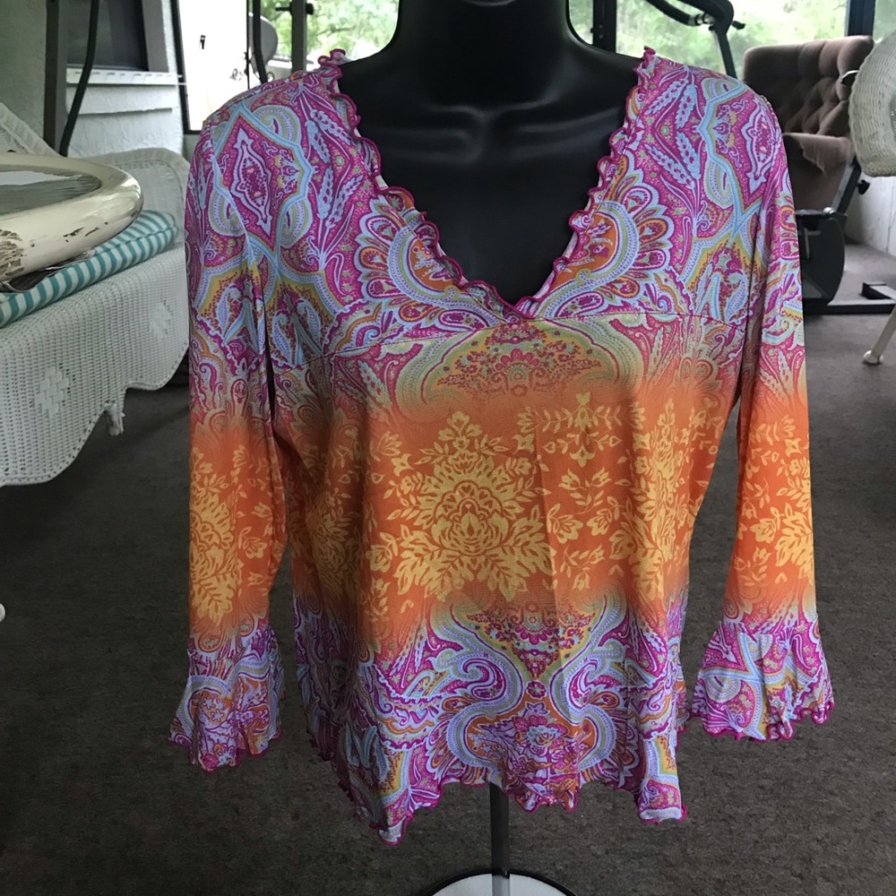 Long sleeve blouse